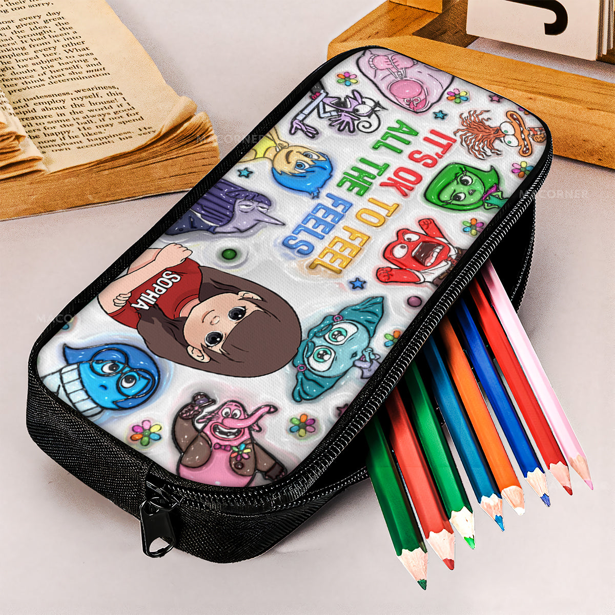 Whatever You Feel - Personalized Kid Pencil Case