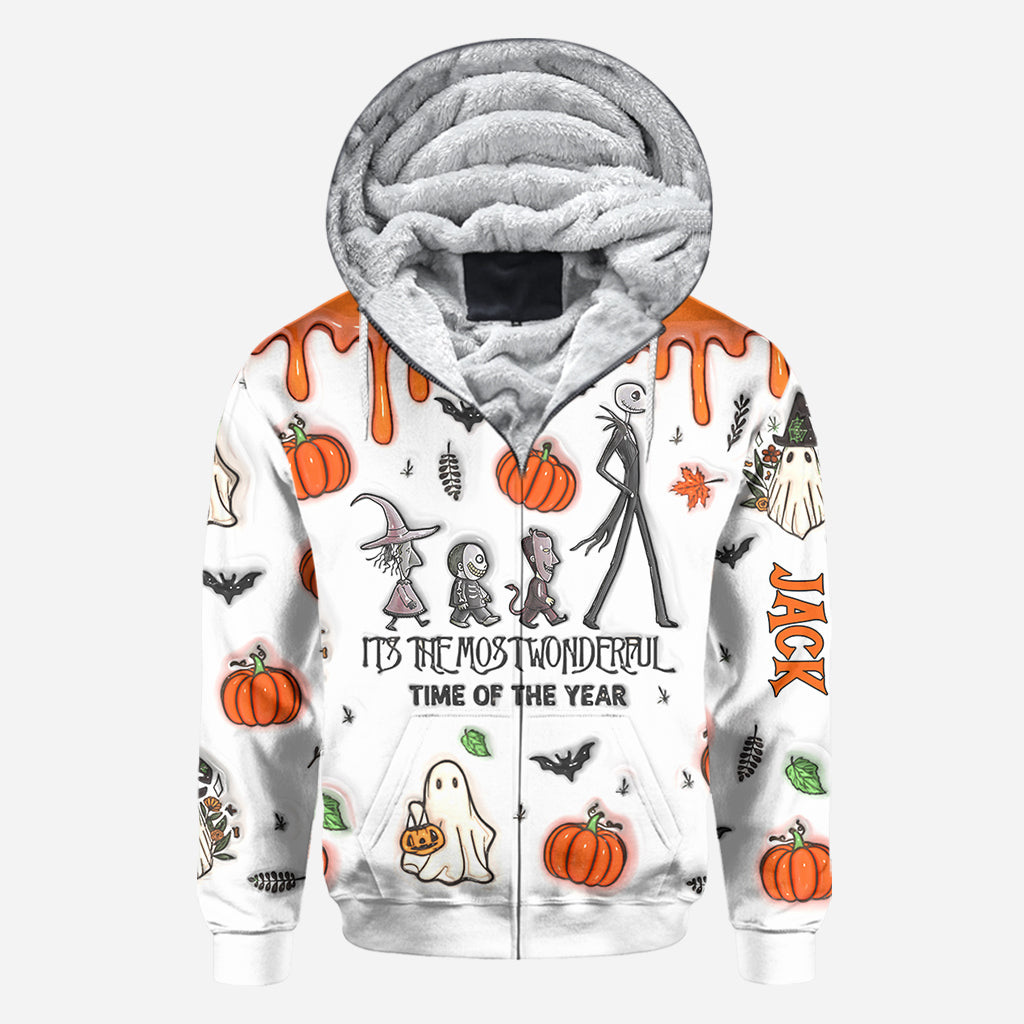 It's The Most Wonderful Time Pumpkin King - Personalized Nightmare All Over Shirt