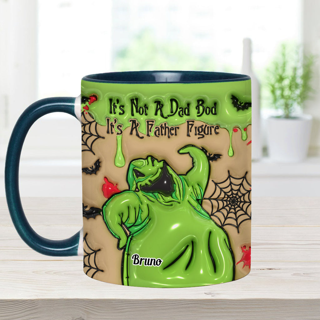 It's Not A Dad Bod It's A Father Figure - Personalized Nightmare Accent Mug