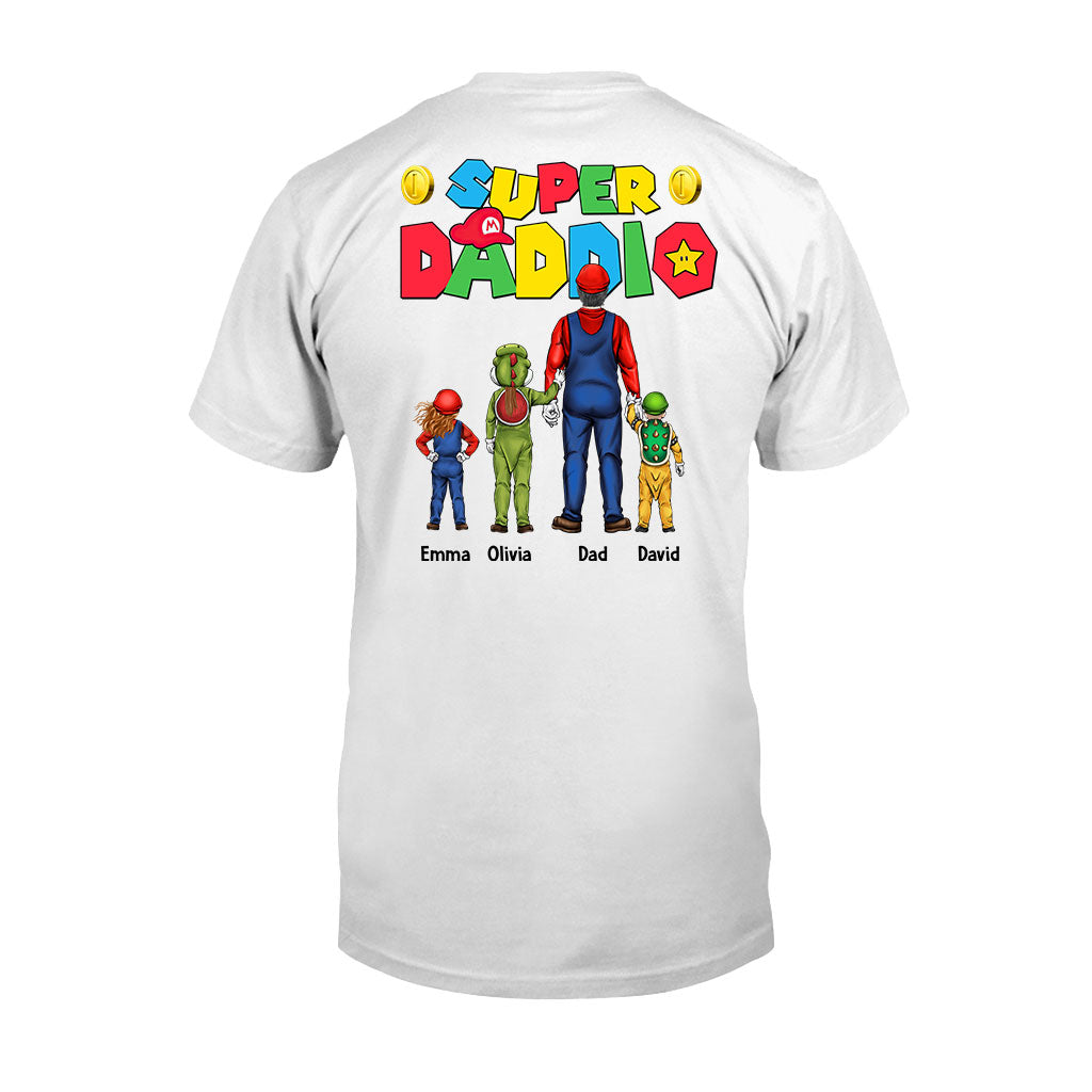 Super Daddio - Personalized Super Plumber T-shirt And Hoodie