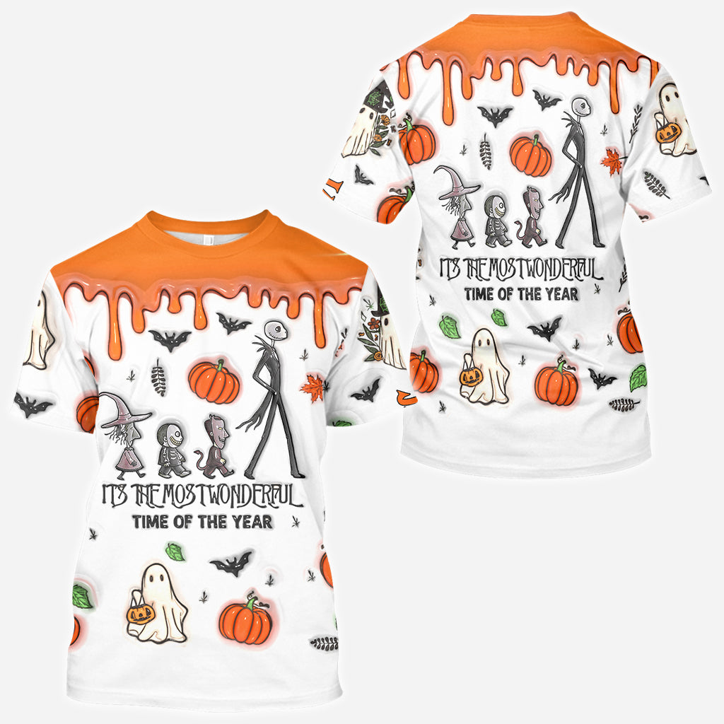 It's The Most Wonderful Time Pumpkin King - Personalized Nightmare All Over Shirt