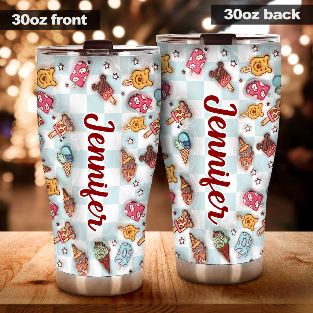 Snacking Around The World - Personalized Mouse Tumbler