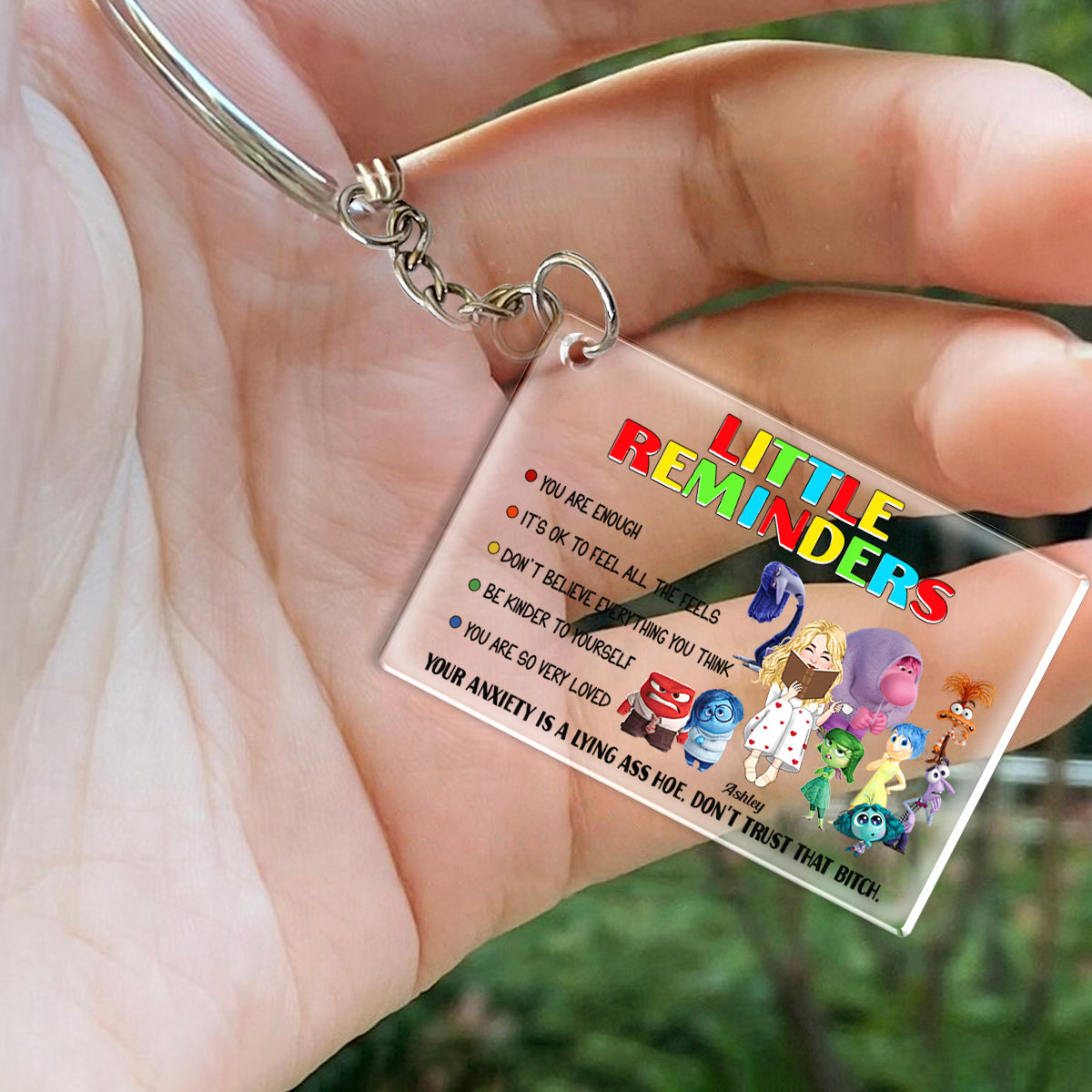 Little Reminders - Personalized Keychain