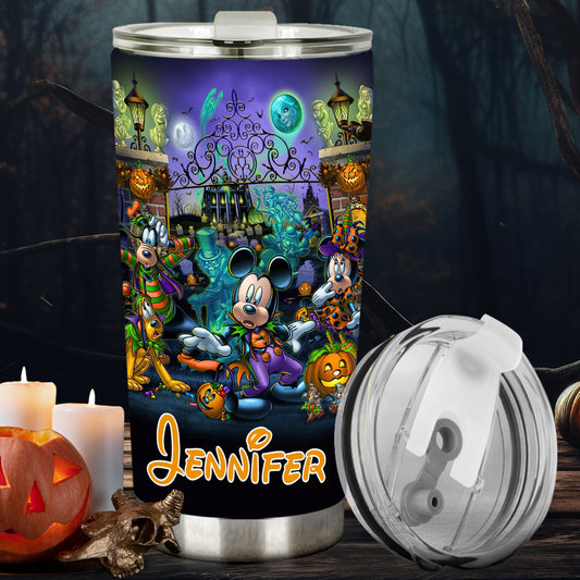 Welcome Foolish Mortals - Personalized Mouse Tumbler