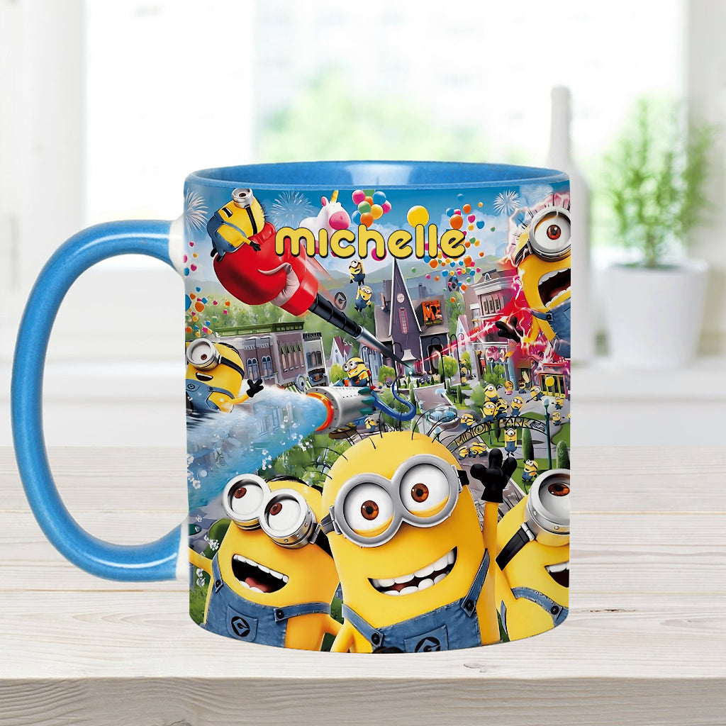 Having Fun - Personalized Accent Mug