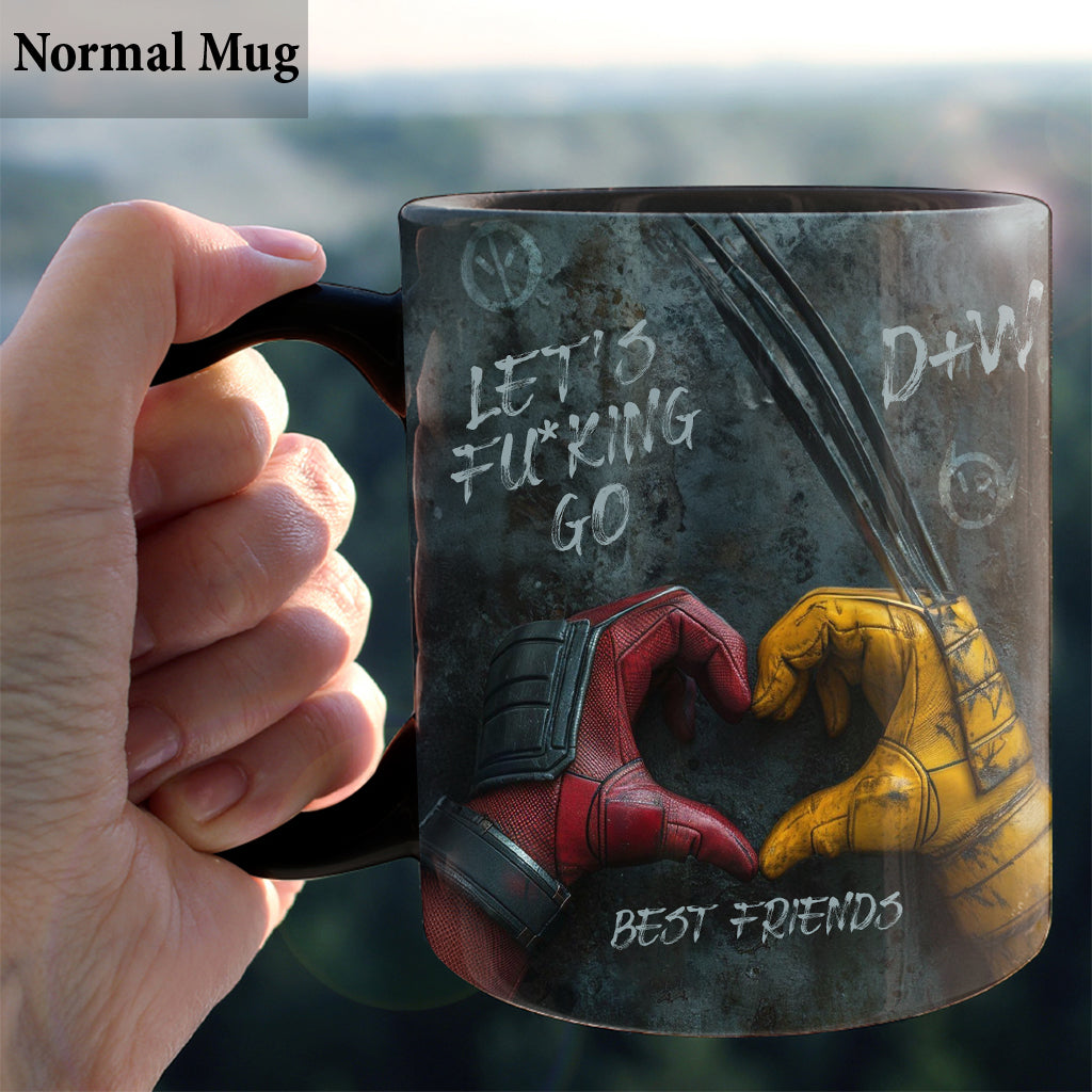 Let's Fu*cking Go - Personalized The Psychopath Mug