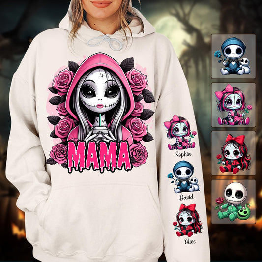 Mama of nightmares - Personalized Nightmare All Over Shirt