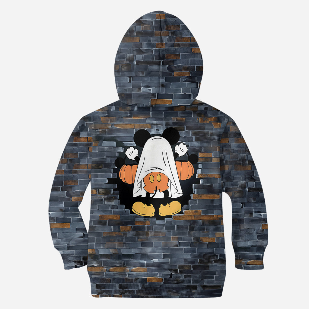 Funny Ghost Mouse - Personalized Mouse All Over Shirt