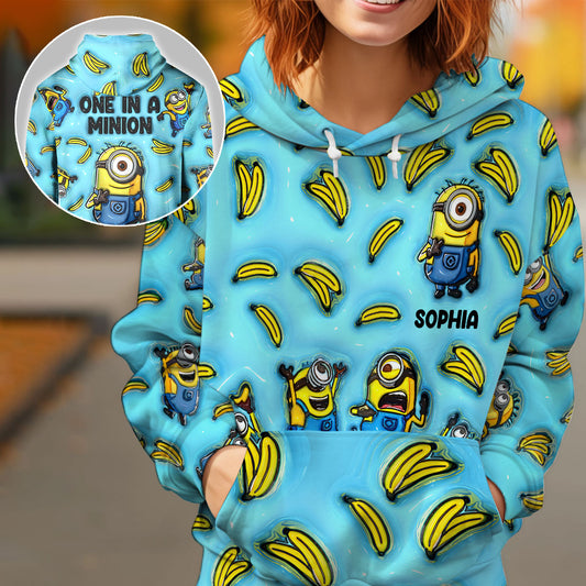 One In The Minion - Personalized All Over Shirt