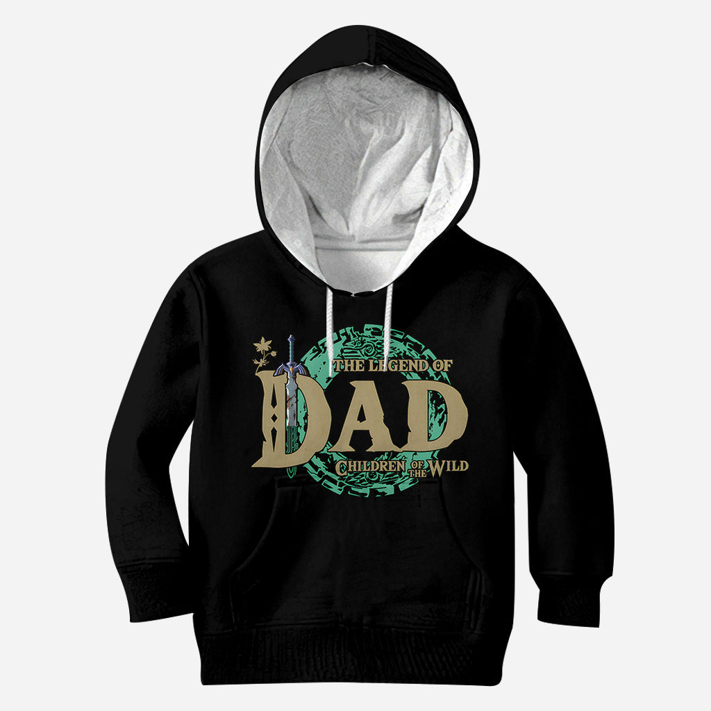 The Legend Of Dad/ Mom/ Nana... - Personalized The Hero's Legend All Over Shirt