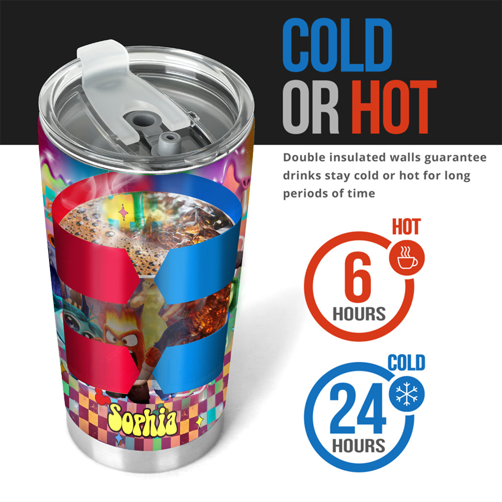 Today I Feel - Personalized Mouse Tumbler