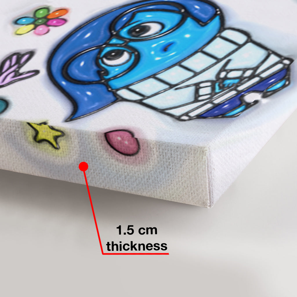 It's Ok To Feel All The Feels - Personalized Canvas And Poster