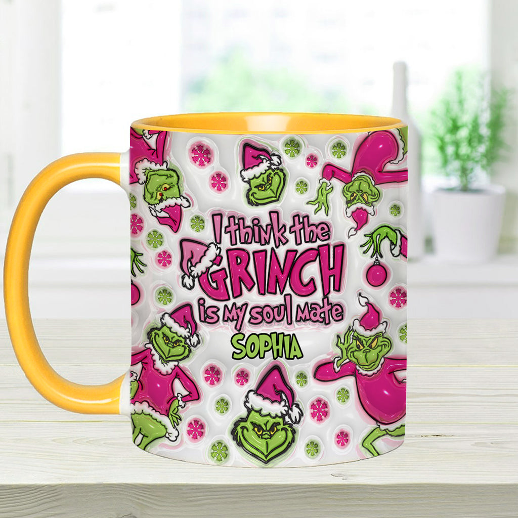 My Soul Mate - Personalized Stole Christmas Accent Mug
