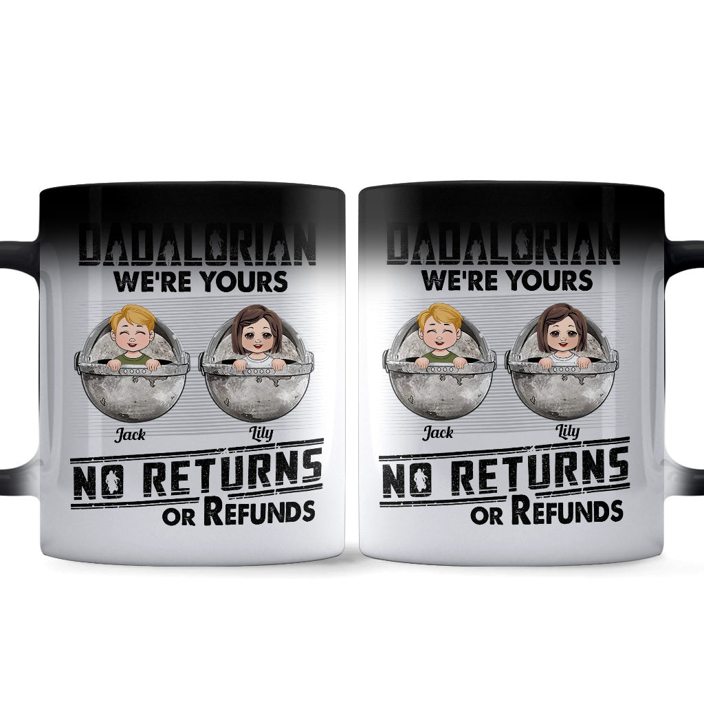 No Returns Or Refunds - Personalized The Force Mug