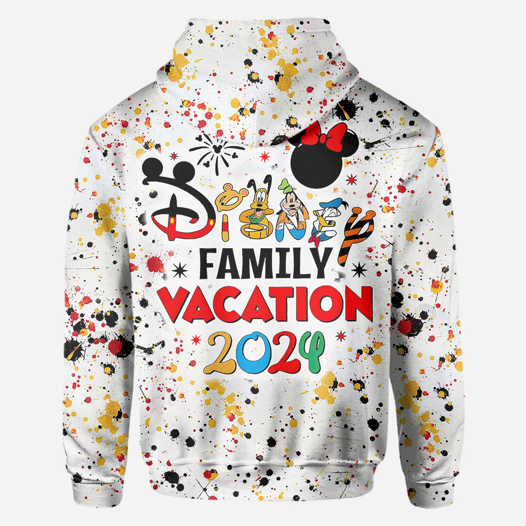 Family Vacation - Personalized Mouse All Over Shirt