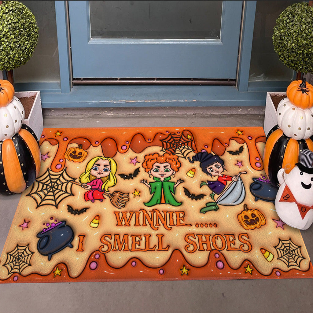 I Smell Shoes - Three Witches Doormat