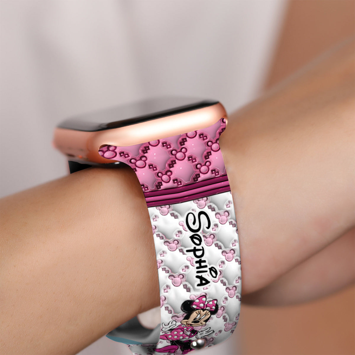 Cute Mouse Ears - Personalized Mouse Apple Watch Band