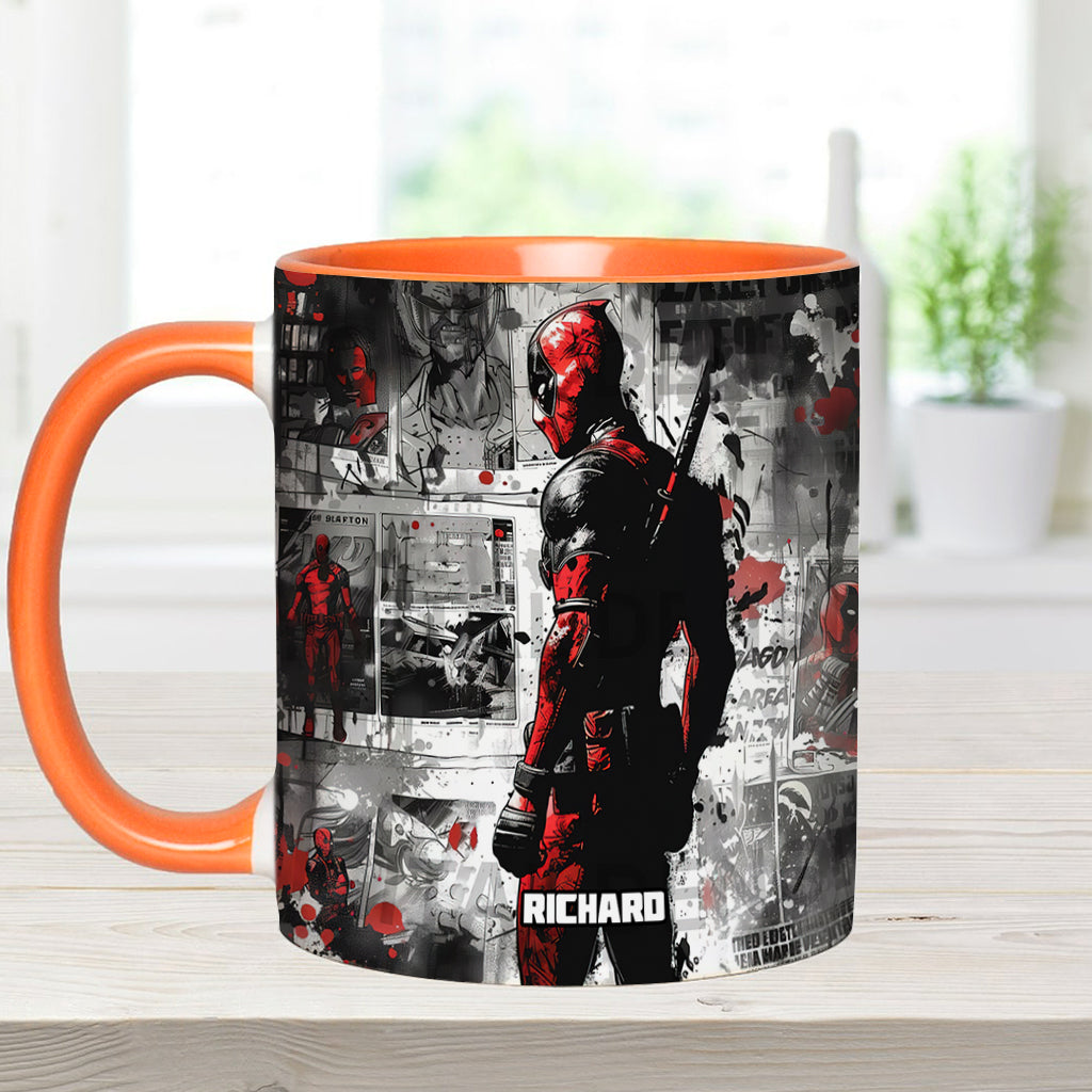 Anti-Hero - Personalized The Psychopath Accent Mug