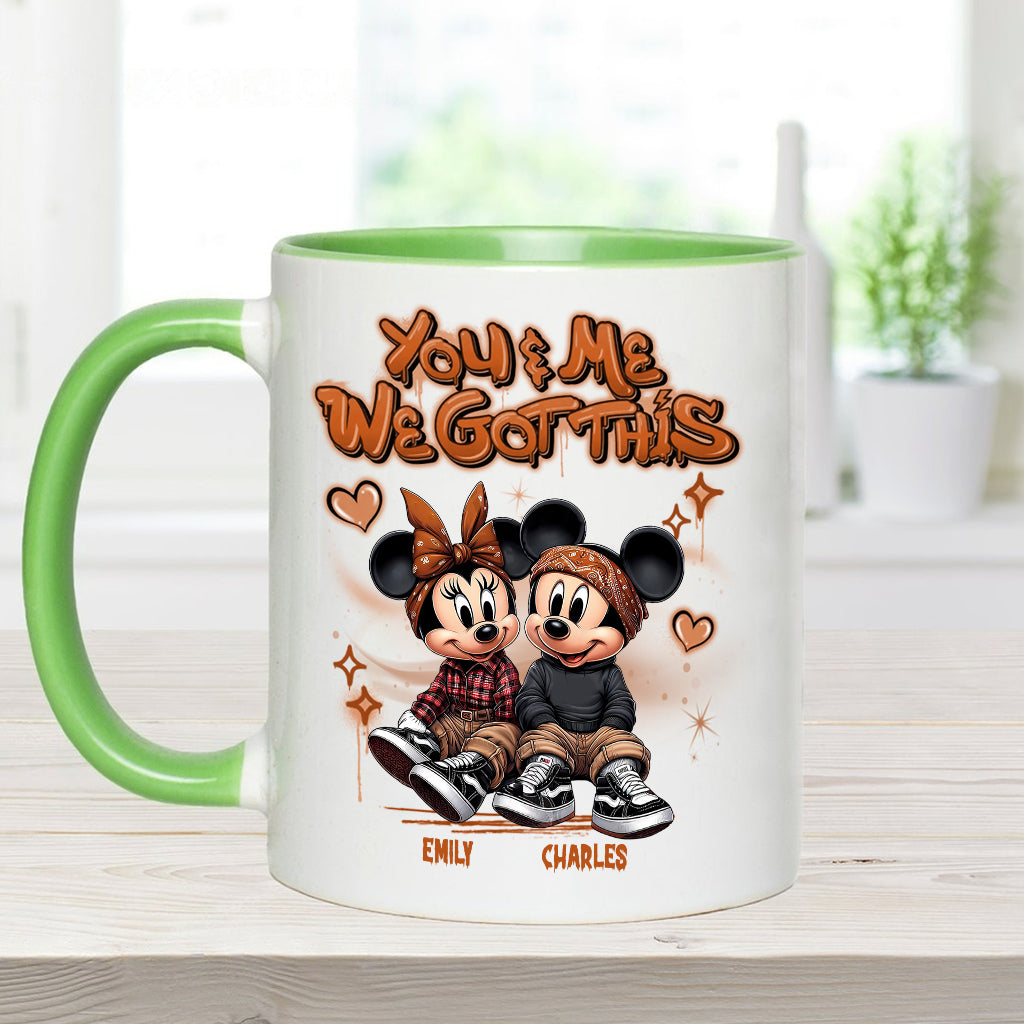 We Got This - Personalized Mouse Accent Mug
