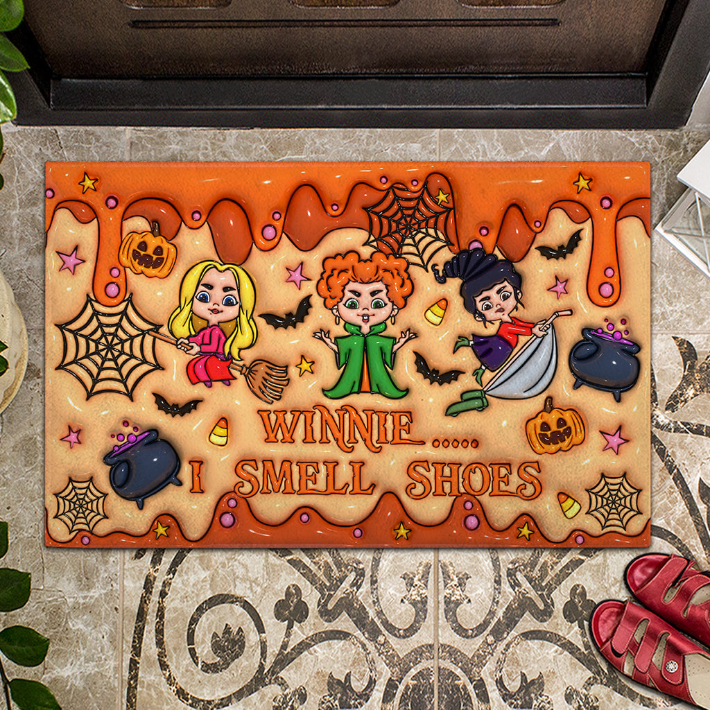 I Smell Shoes - Three Witches Doormat