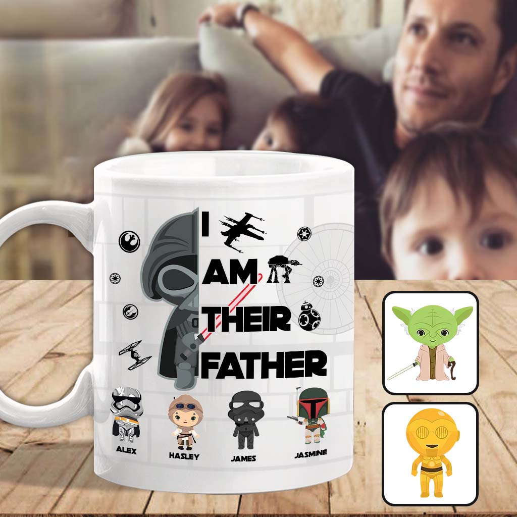I Am Their Father - Personalized The Force Mug