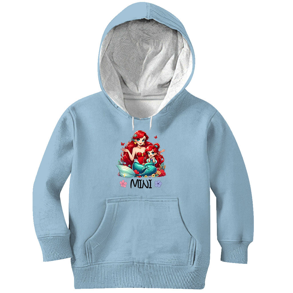 Chicano Royal Mother & Daughter - Personalized Mouse T-shirt And Hoodie
