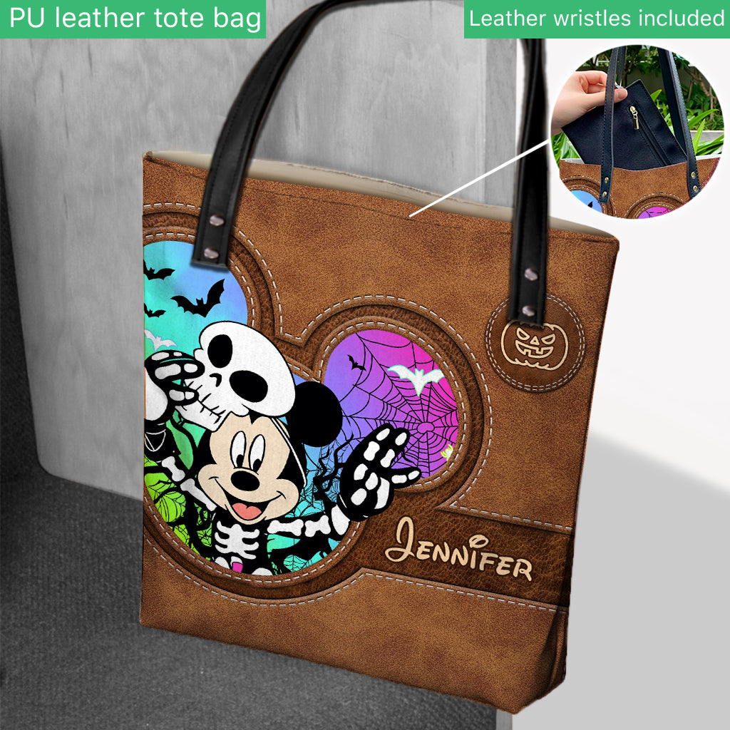 Happy Halloween - Personalized Mouse Tote Bag