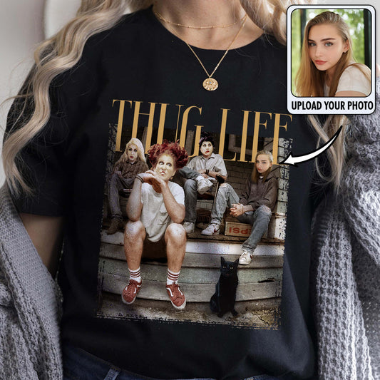 Thug Life Bad Witches - Personalized Three Witches T-shirt And Hoodie