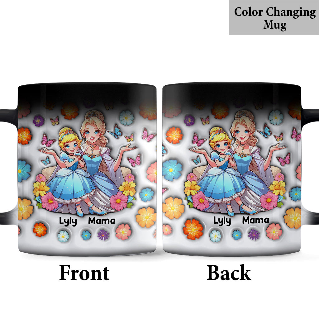 Chicano Royal Mother & Daughter - Personalized Mouse Mug