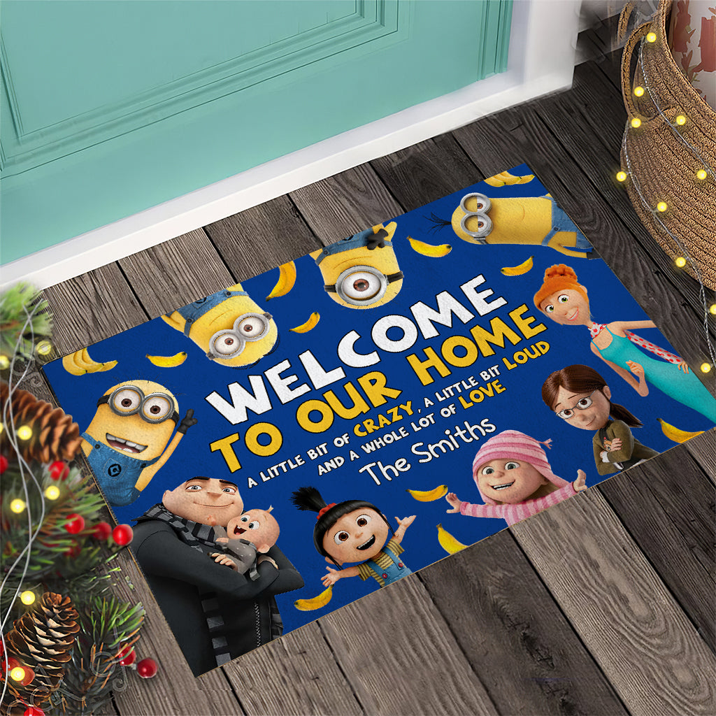 Welcome To Our Home - Personalized Doormat