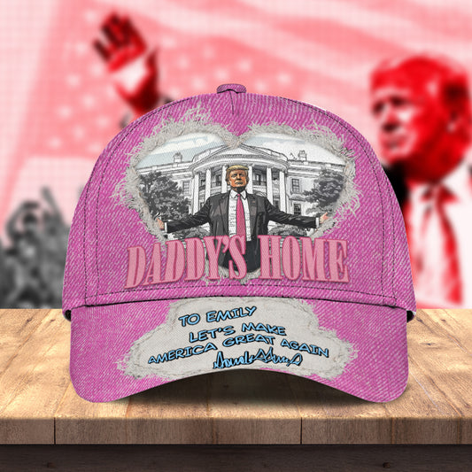 Daddy's Home - Personalized Classic Cap