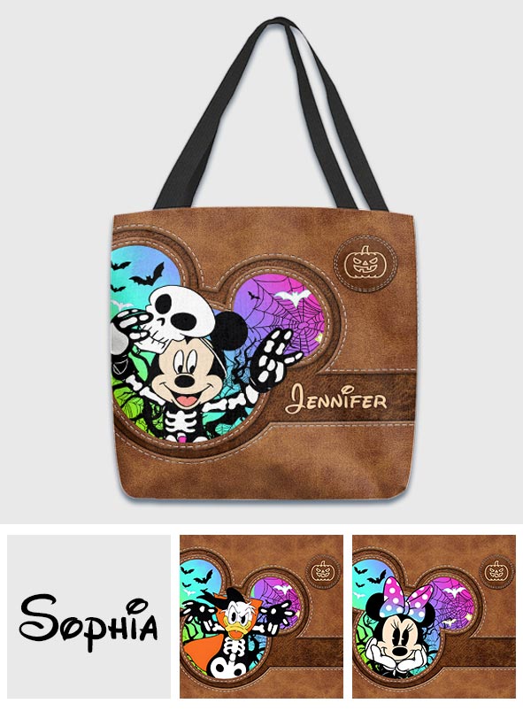 Happy Halloween - Personalized Mouse Tote Bag