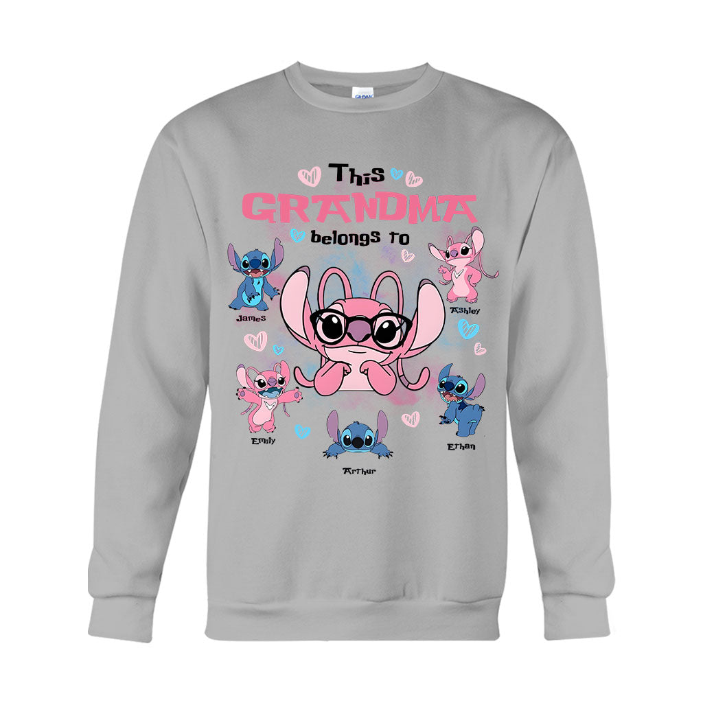 This Grandma Belongs To Custom Any Title - Personalized Mouse T-shirt And Hoodie