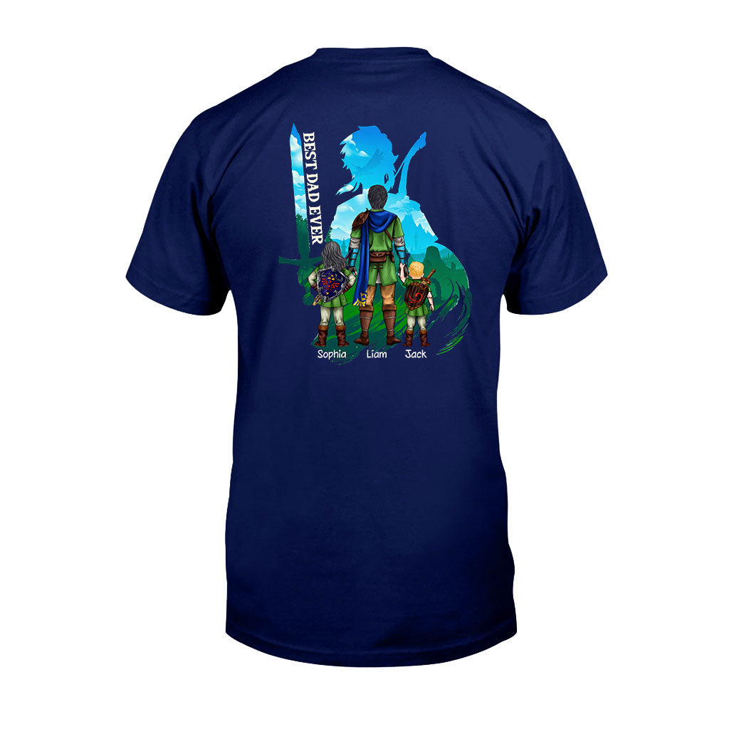 The Legend Of Dad The Hero's Legend T-shirt And Hoodie