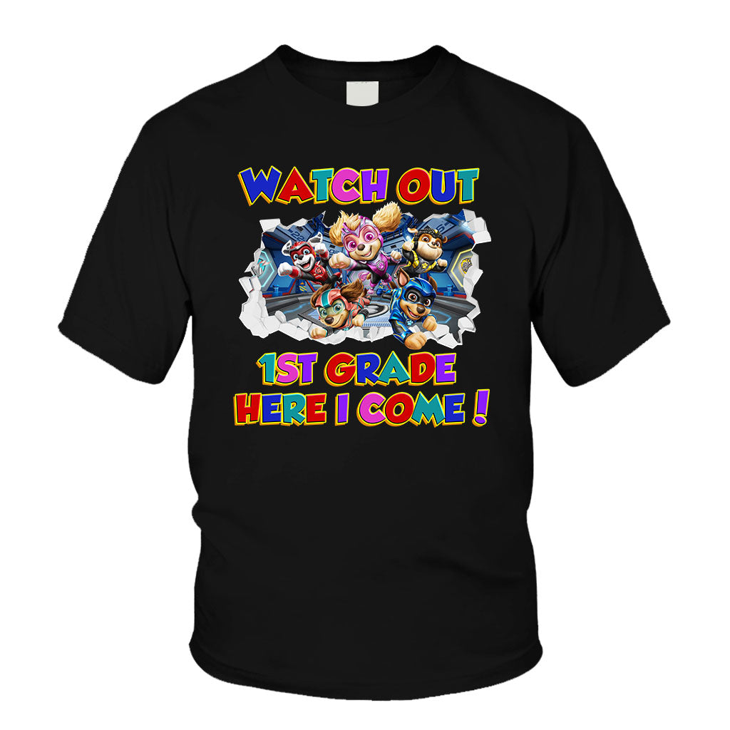 Watch Out Here I Come - Personalized Kid Kid T-Shirt
