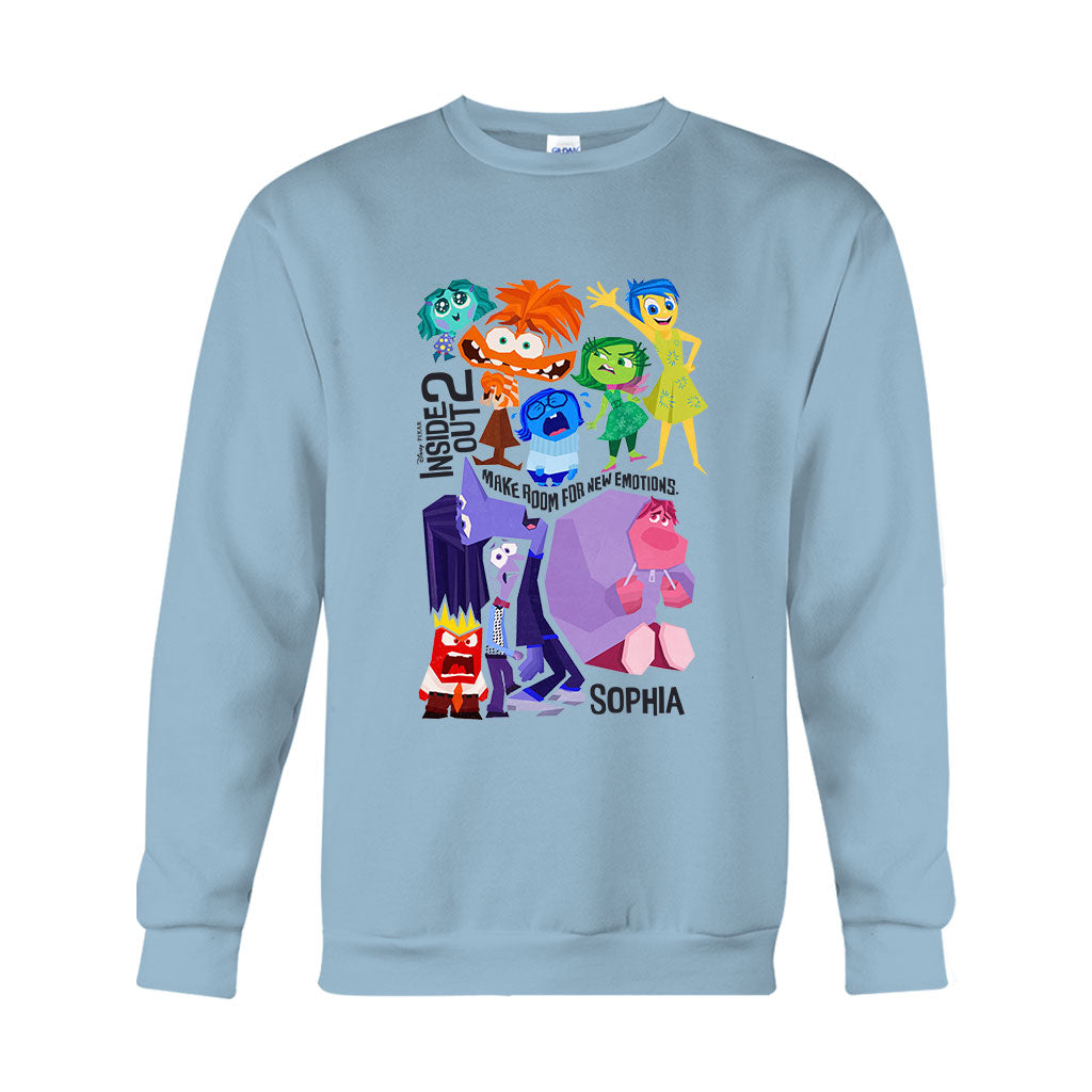 Make Room For New Emotions - Personalized T-shirt And Hoodie