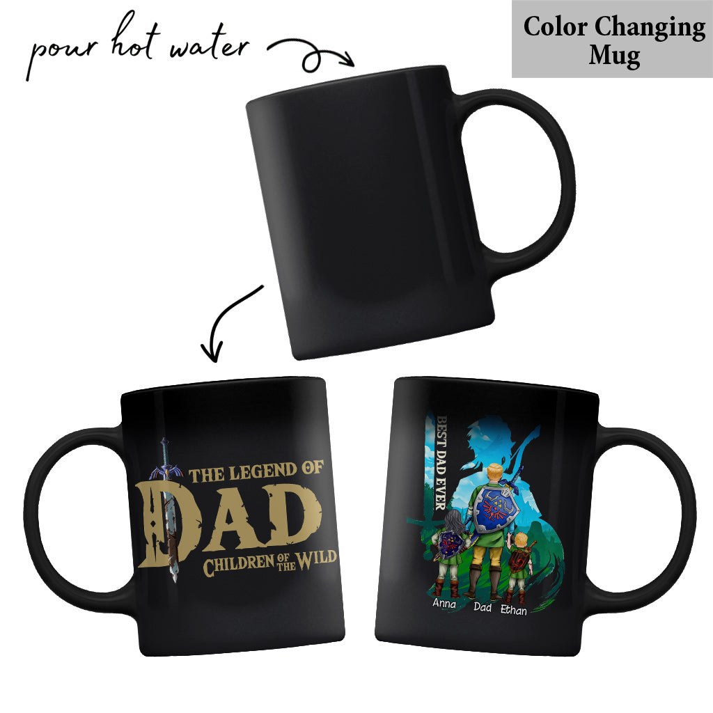 Legend Of Dad - Personalized The Hero's Legend Mug
