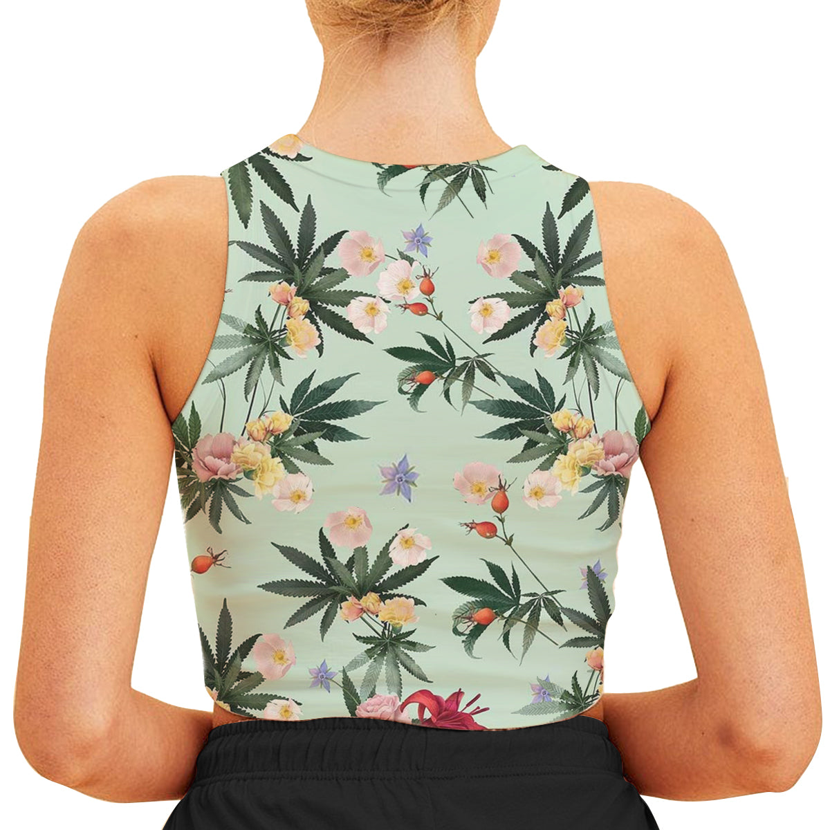 Best Buds Forever - Personalized Bestie Crop Tank Top