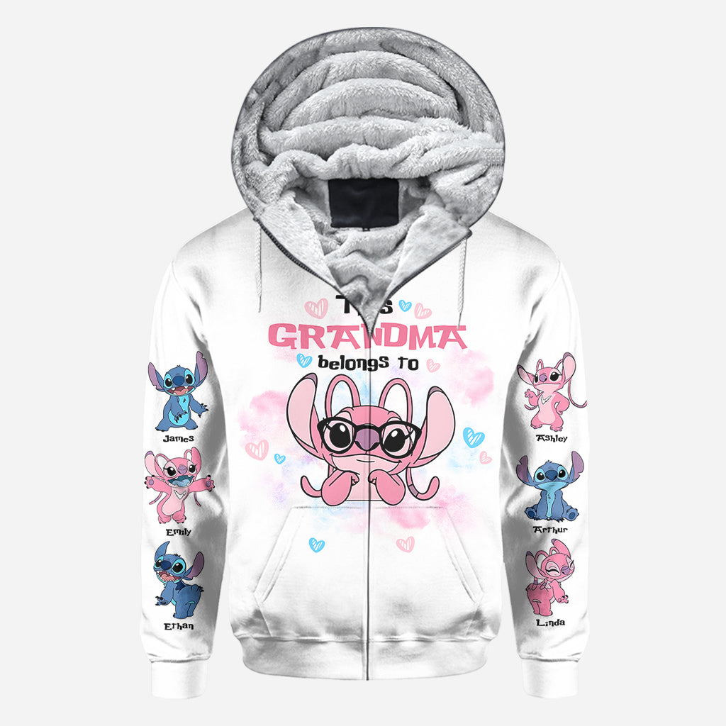 This Grandma Belongs To Custom Any Title - Personalized Ohana All Over Shirt