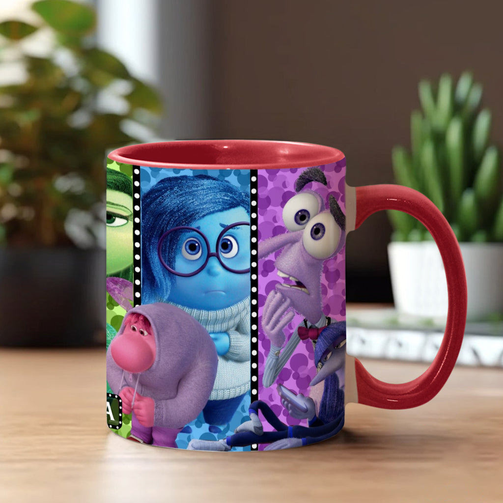 It's Ok To Feel All The Feels - Personalized Mouse Accent Mug