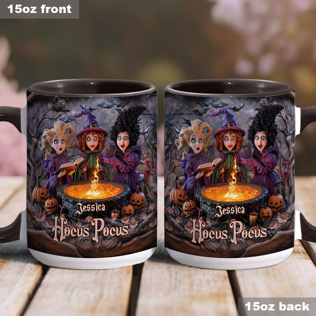 The Sanderson Sisters - Personalized Three Witches Accent Mug
