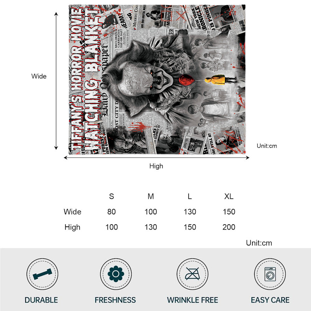 Horror Movie Blanket - Personalized Blanket
