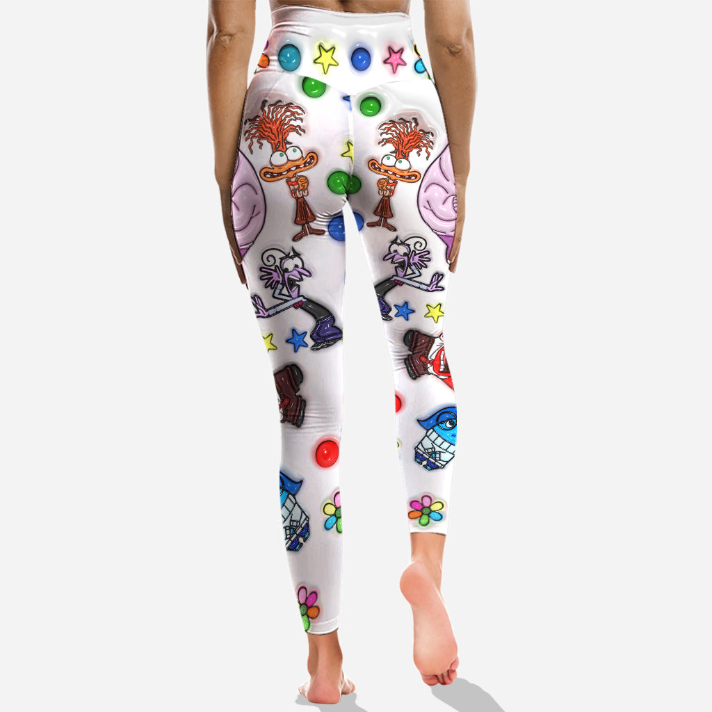 It's Ok To Feel All The Feels - Personalized Mouse Hoodie and Leggings