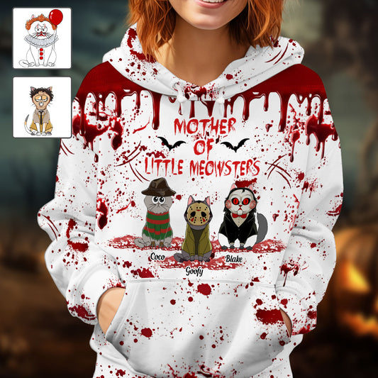 Mother Of Little Meowsters 
- Personalized Cat All Over Shirt