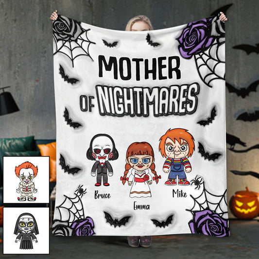 Mother Of Nightmares - Personalized Mother Blanket