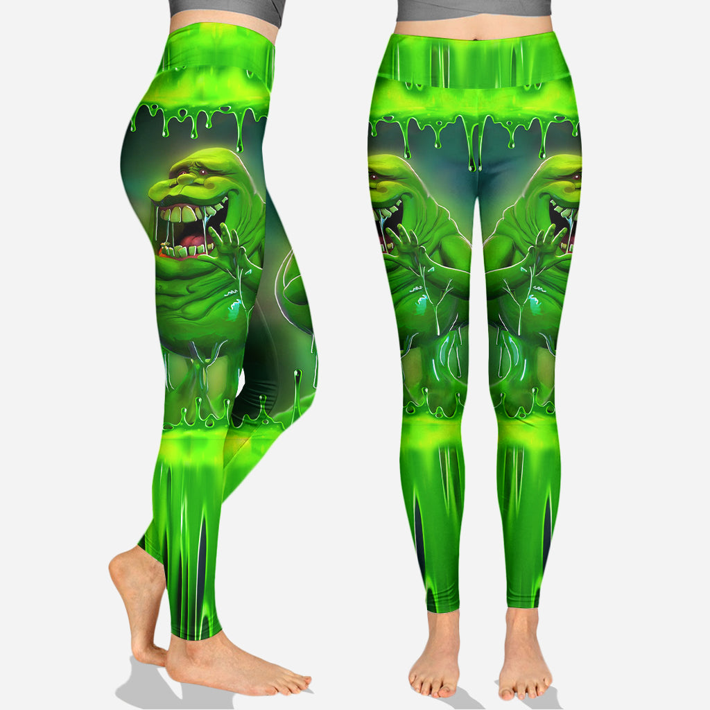 Green Ghost - Personalized Ghostbusters Hoodie and Leggings