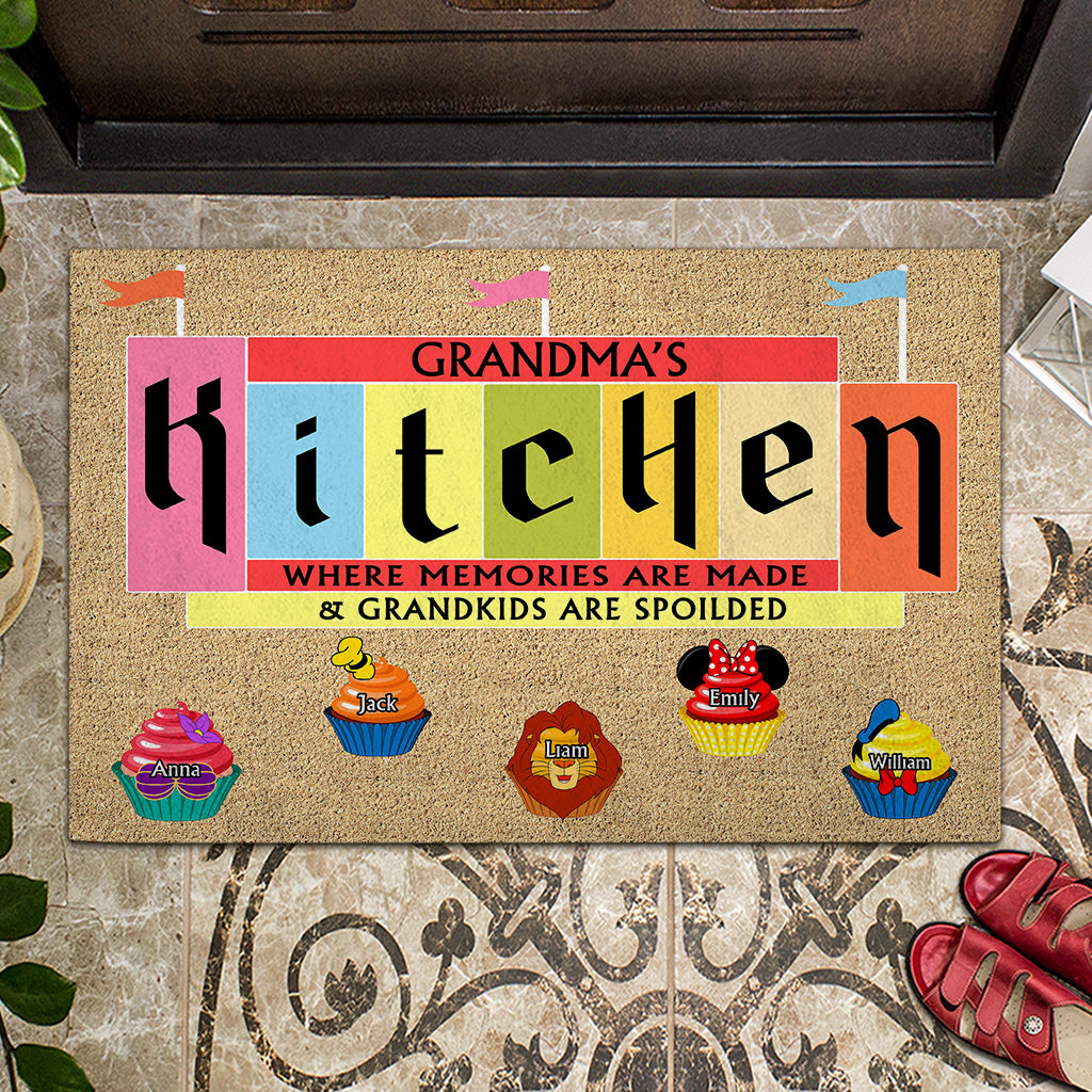 Grandma's Kitchen - Personalized Mouse Doormat