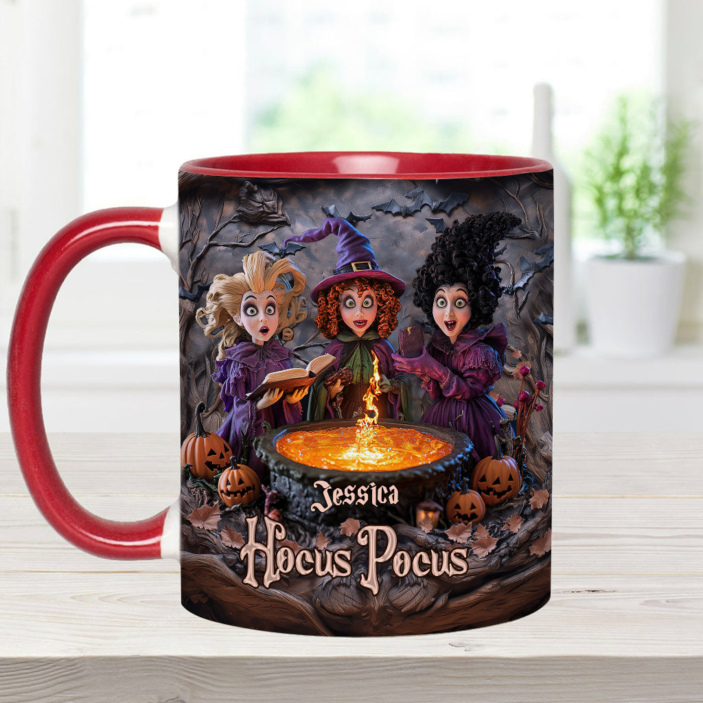 The Sanderson Sisters - Personalized Three Witches Accent Mug