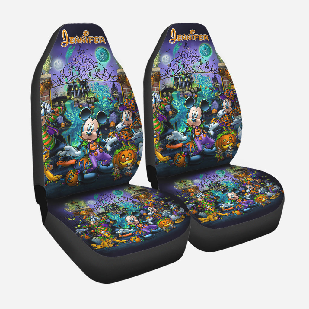 Welcome Foolish Mortals - Personalized Mouse Seat Covers