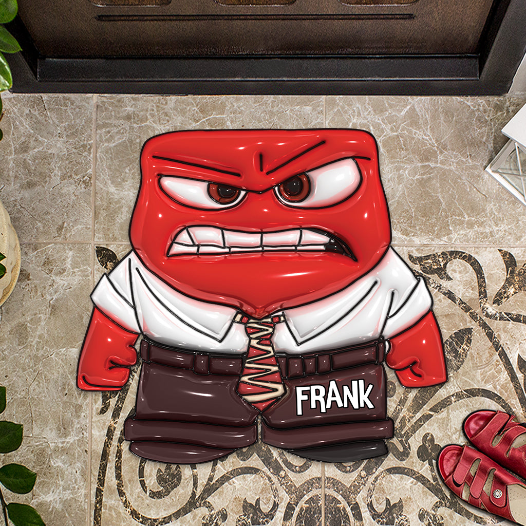 Every Emotion Is Valid - Personalized Shaped Doormat